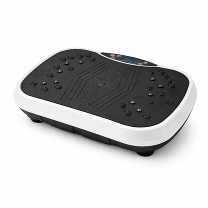 White vibration plate on a white background
